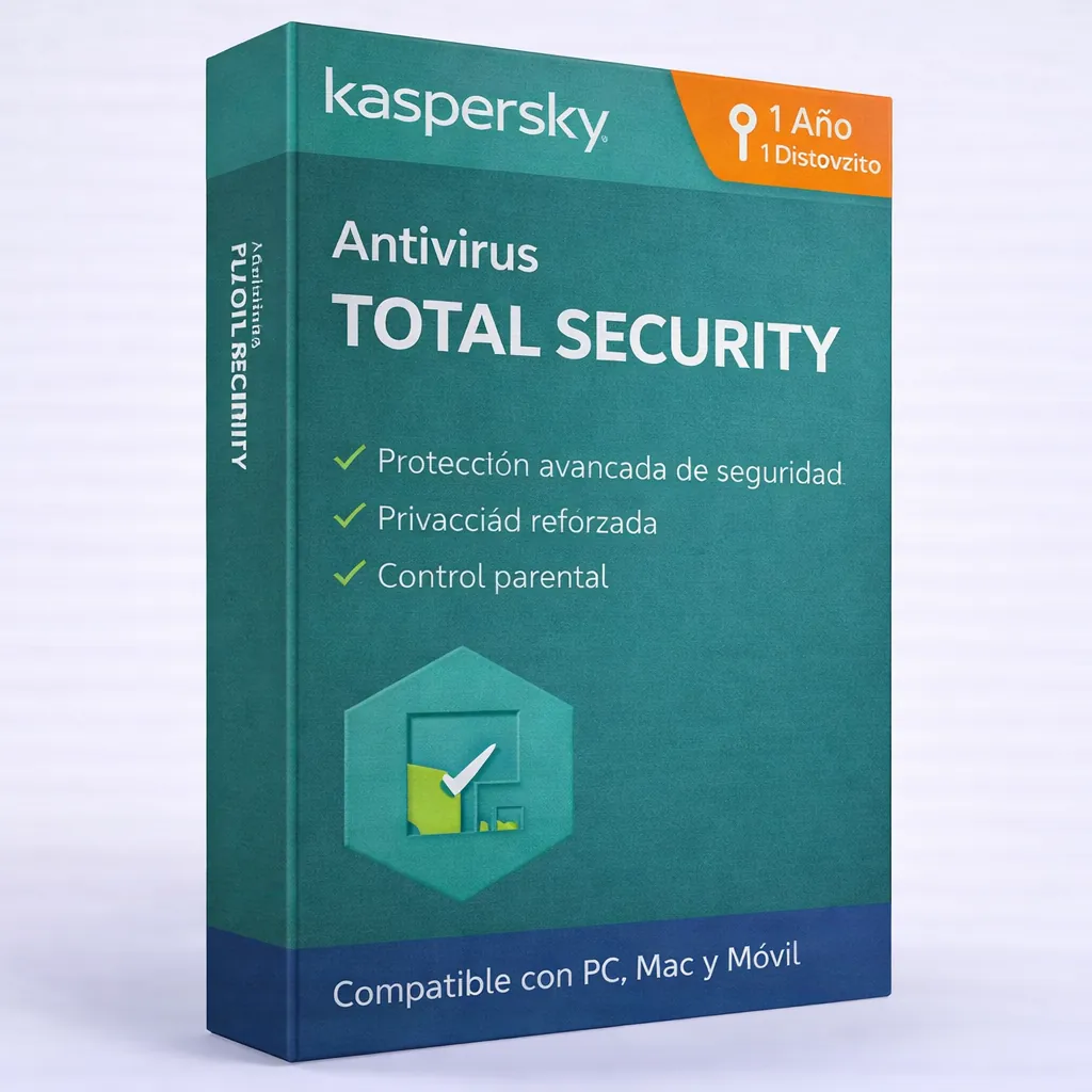 Antivirus Kaspersky Total Security 1 Año 1 Dispositivo