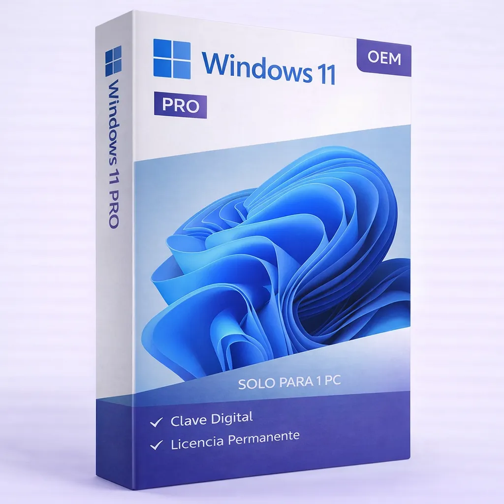 Windows 11 PRO — Licencia original garantizada