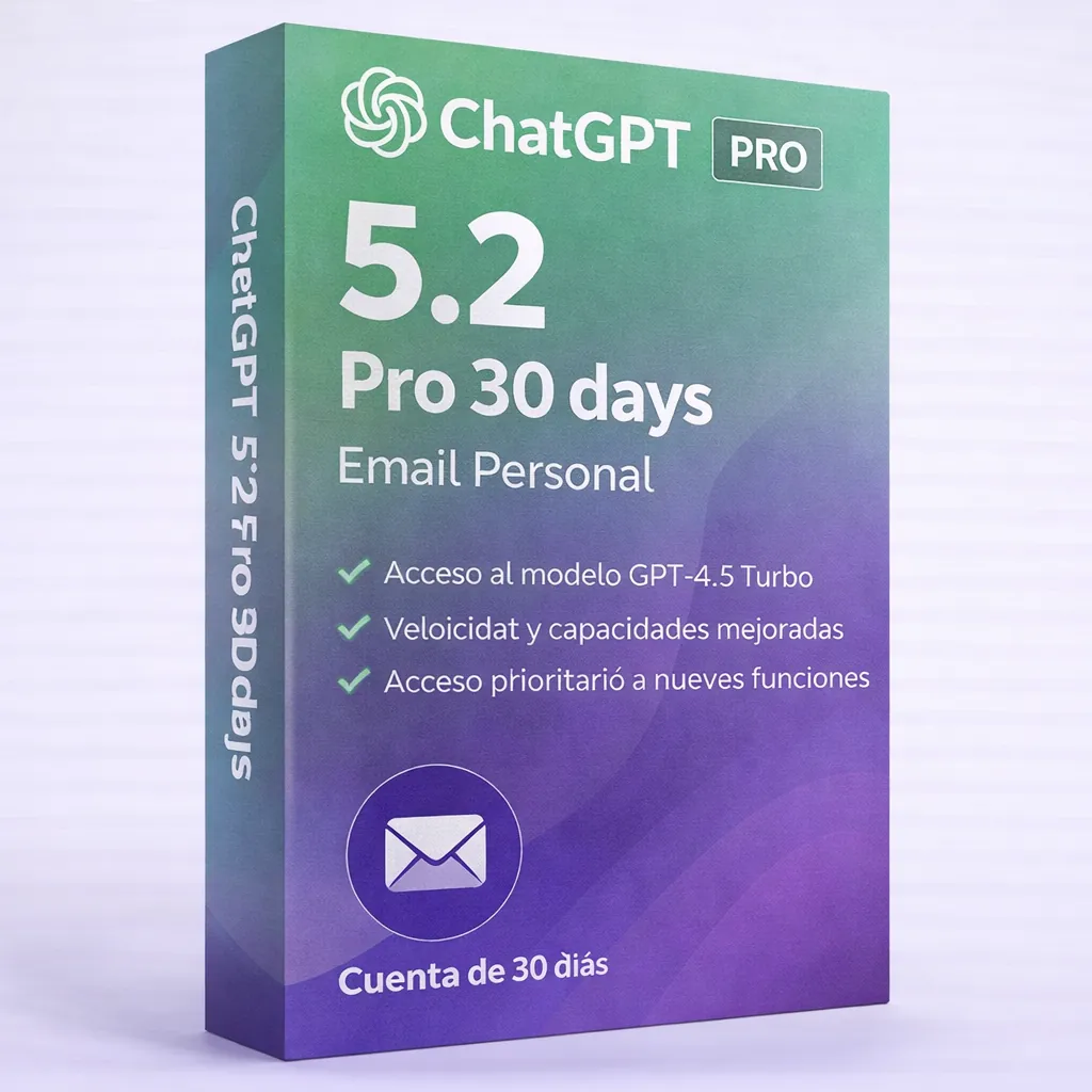 ChatGPT 5.2 Plus 1 Mes