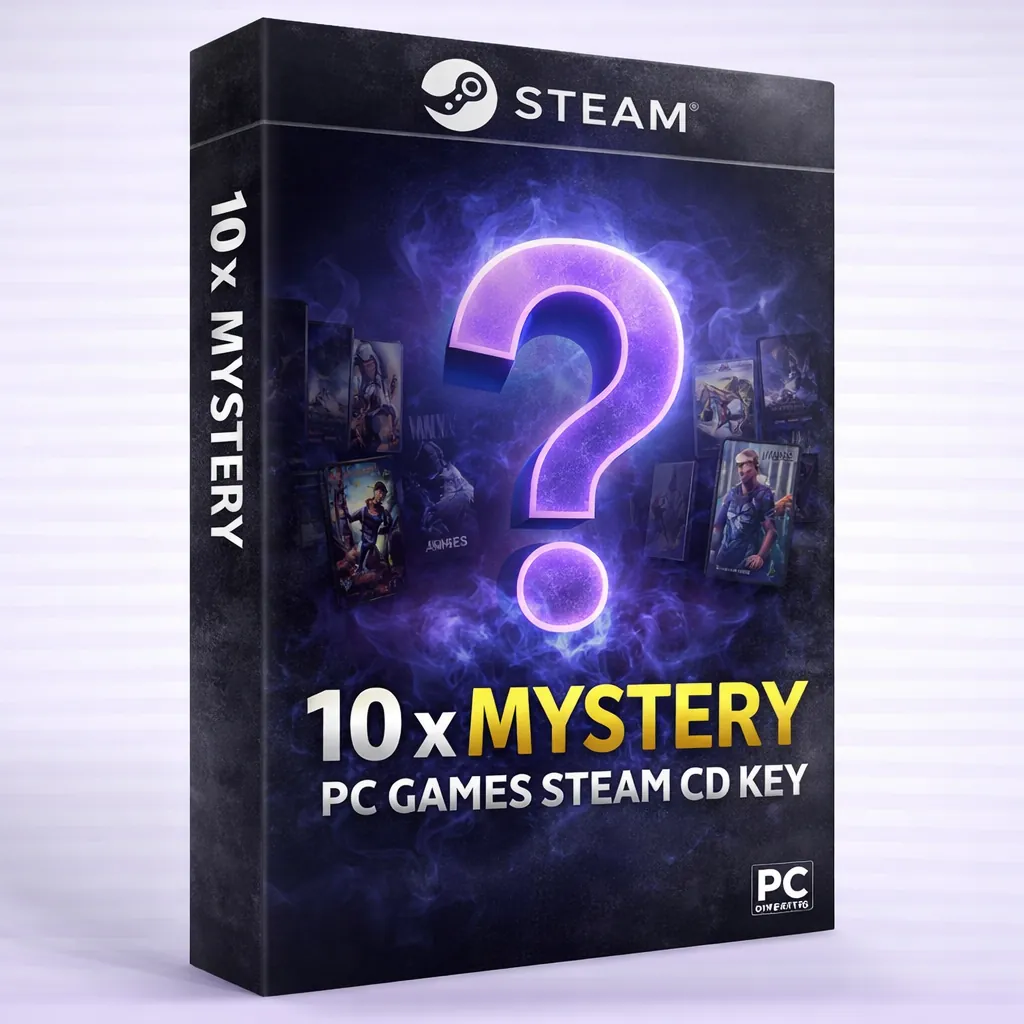 10 Claves de juegos misteriosas para PC Steam — Licencia digital en Colombia | Vortex Tech
