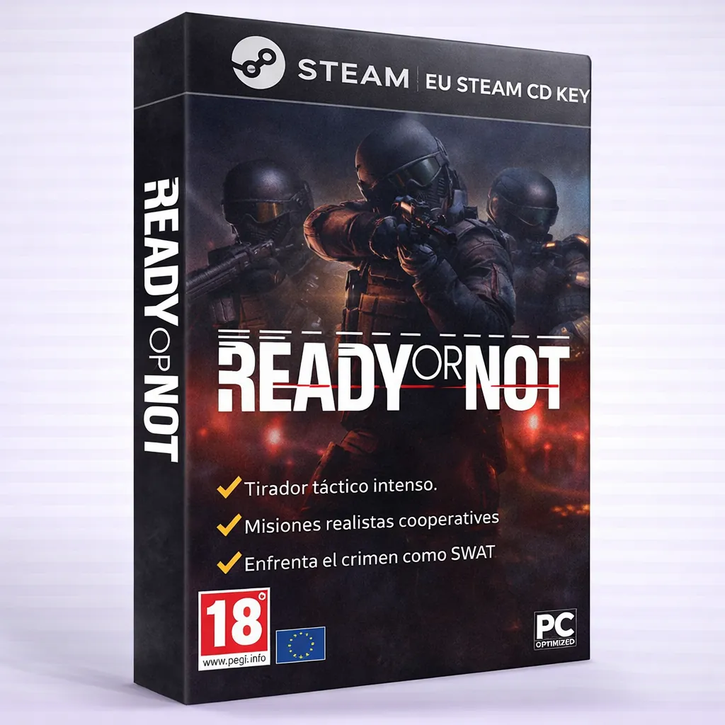 Ready Or Not EU Steam CD Key – Licencia Digital – Vortex Tech Colombia