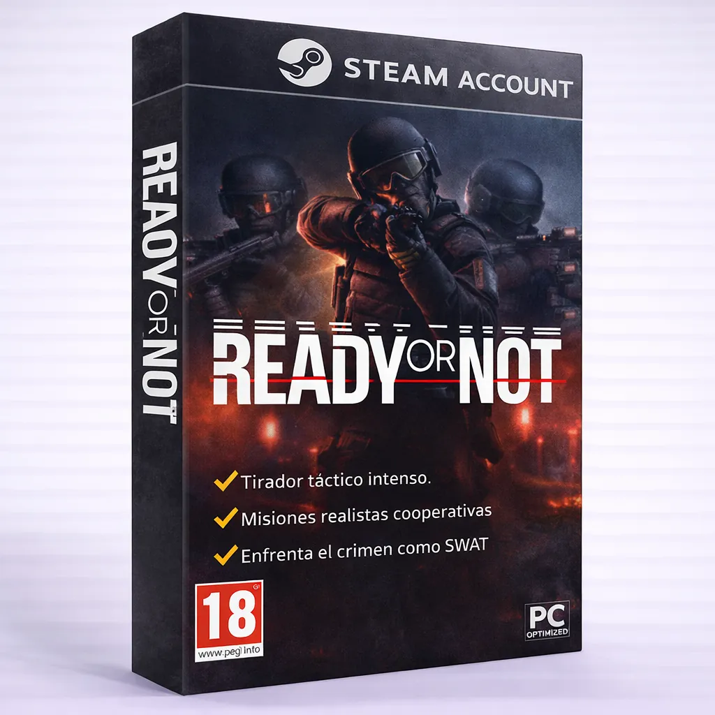 Ready Or Not PC Steam Account