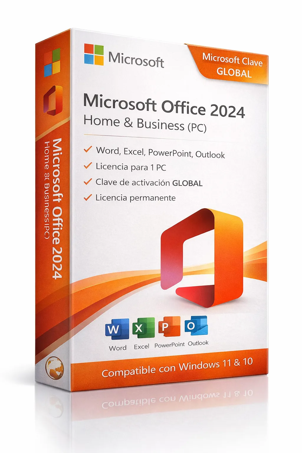 Microsoft Office 2024 | Home & Business (PC) (MAC) - Microsoft Clave — Licencia original garantizada