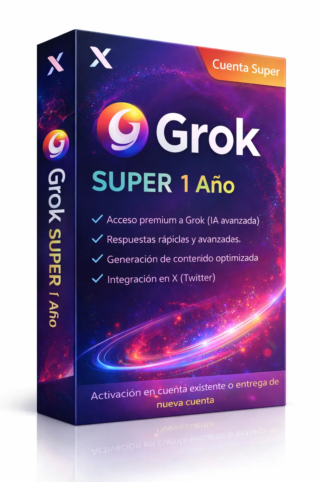 Grok Super – 1 mes (Acceso Premium IA) — Licencia original garantizada